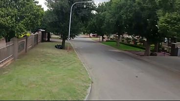 Flying around with my drone and the neighbours had an orgy in the swimming pool