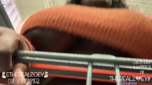 MY BIG TITS KEEP FLASHING EVERYONE IN WALMART