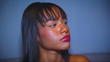 Petite ebony Brittany Taylor runs into her ex at the restaurant and ends up deep throating his thick cock in the public restroom.
