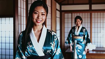 Crazy Fuck in Japanese Bathhouse – AI Interactive Video