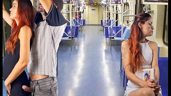 Pervert cums on bus passenger’s tits in public!