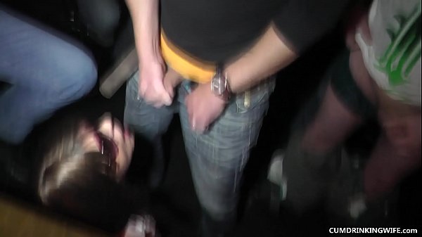 Watch me sucking off the entire audience and getting 32 loads in my mouth and on my face at a public bar. Who’s next?