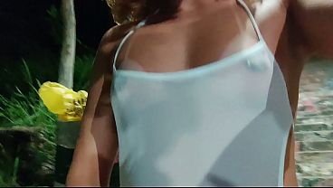 I was out on the street turning tricks and picked up the first hot guy who came along; I hooked up with him in a public park without a condom, and he finished inside me. DutraSura and Vagninho