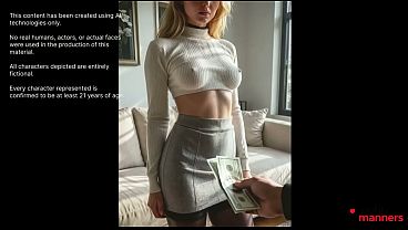 A straight-A student paid me a lot of money so I could enter her tight little pussy [AI]
