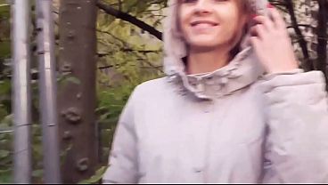 POV Public Extreme: Teen Fucked In Abandoned Place (Got Caught!)